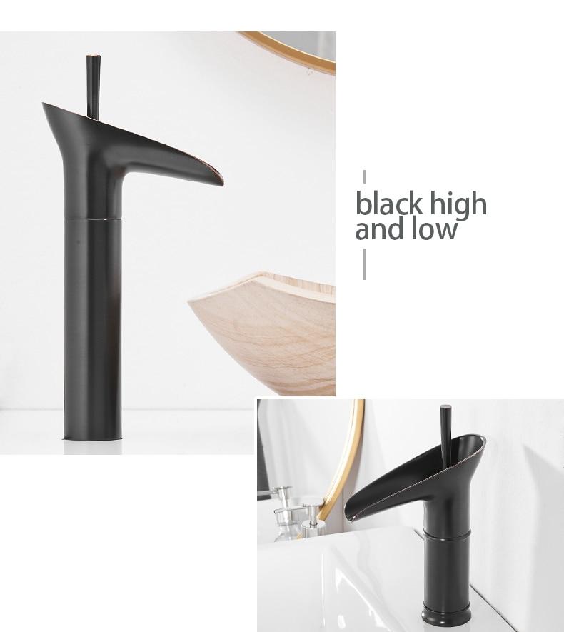 Clifton - Elegante Eingriff-Wasserfall-Badezimmerarmatur