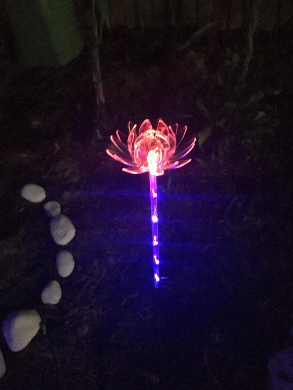 LED-Blumen-Gartenlichter