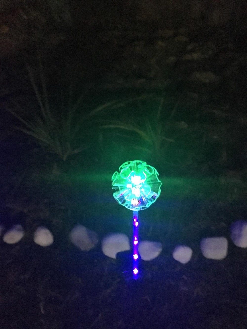 LED-Blumen-Gartenlichter