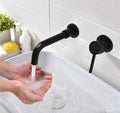 Moderne Messing-Wandarmatur