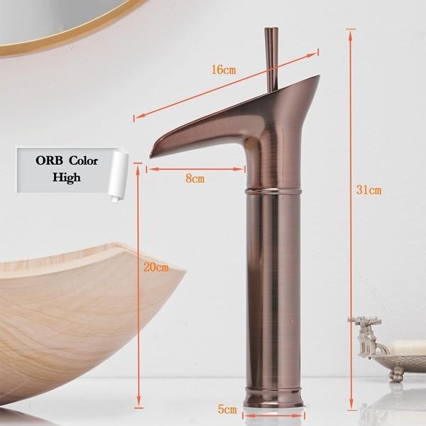 Clifton - Elegante Eingriff-Wasserfall-Badezimmerarmatur